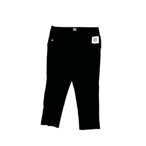Ann Klein NWT pull on women’s XL black dress pants, trousers, classy, high rise